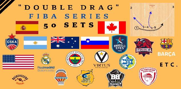 50 sets - Double Drag (FIBA series)