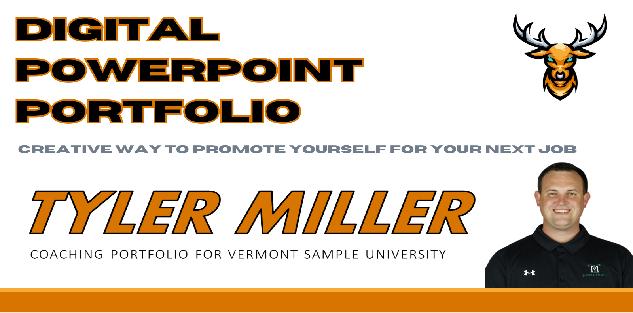 Digital Portfolio PowerPoint - Creative way to promote yourself