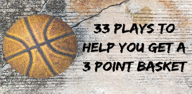 33 plays to help you get a 3 point basket