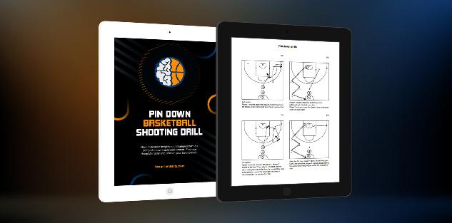 Pin Down Basketball Shooting Drill