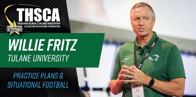 Willie Fritz - Tulane - Practice Plans & Situational Football