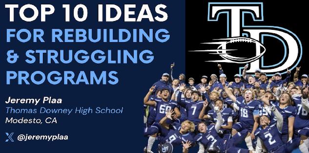 Top 10 Ideas for Rebuilding/Struggling Programs
