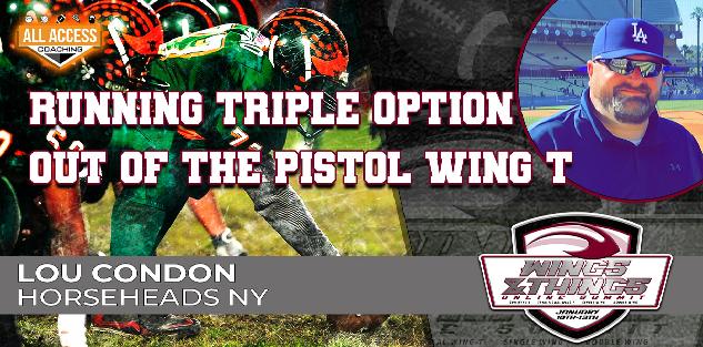 Running Triple Option out of the Pistol Wing T