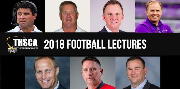 2018 Coaching School Football Lectures