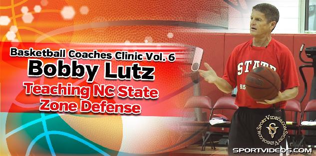 Basketball Coaches Clinic Vol. 6 - Teaching NC State Zone Defense featuring Coach Bobby Lutz
