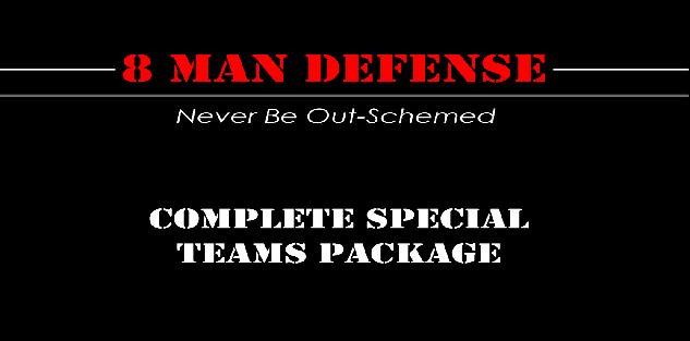 8 Man Football Complete Special Teams Package