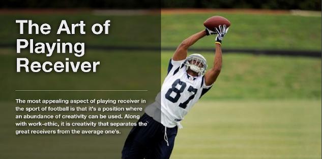 The Art of Playing Wide Receiver The Art of Playing Wide Receiver