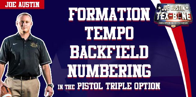 TEX-BONE Formation Tempo Backfield Numbering
