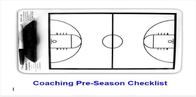 Basketball Coach Checklist