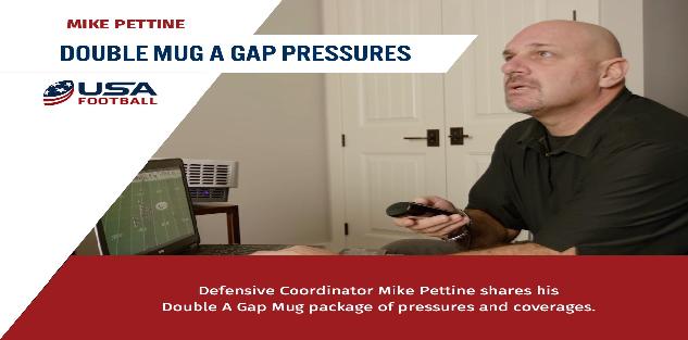Mike Pettine - Double A Gap Mug Pressures Mike Pettine - Double A Gap Mug Pressures