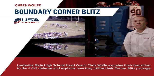 Chris Wolfe - Effective Corner Blitz Package from the 4-2-5 Defense