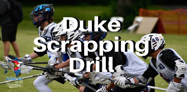Duke Scrapping Drill | Lacrosse | POWLAX