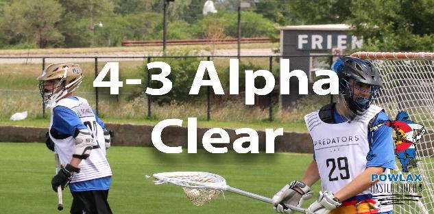4-3 Alpha Clear | POWLAX | Lacrosse