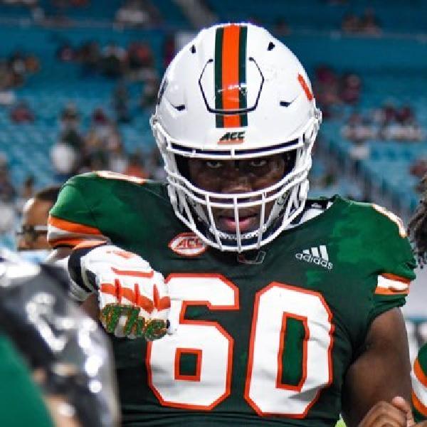 Miami Hurricanes 2020 Player Profile: Offensive Lineman Zion