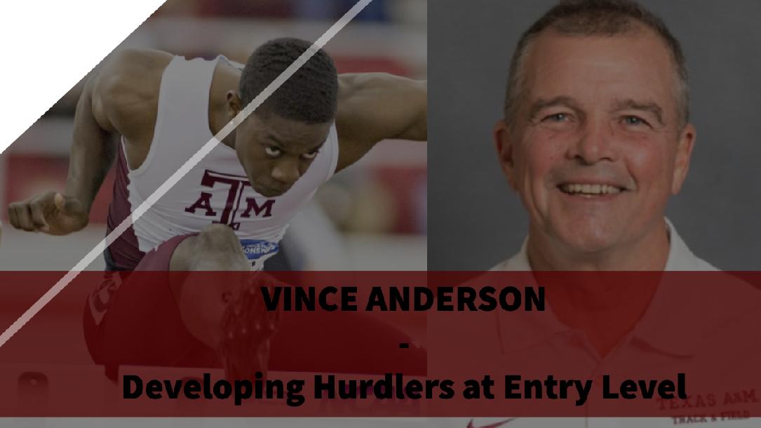 Developing Hurdlers at Entry Level