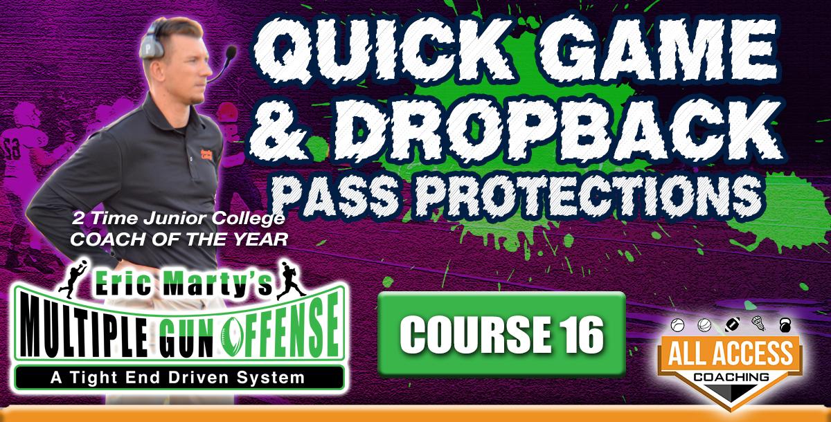 Course 16: Quick & DropBack Pass Protections