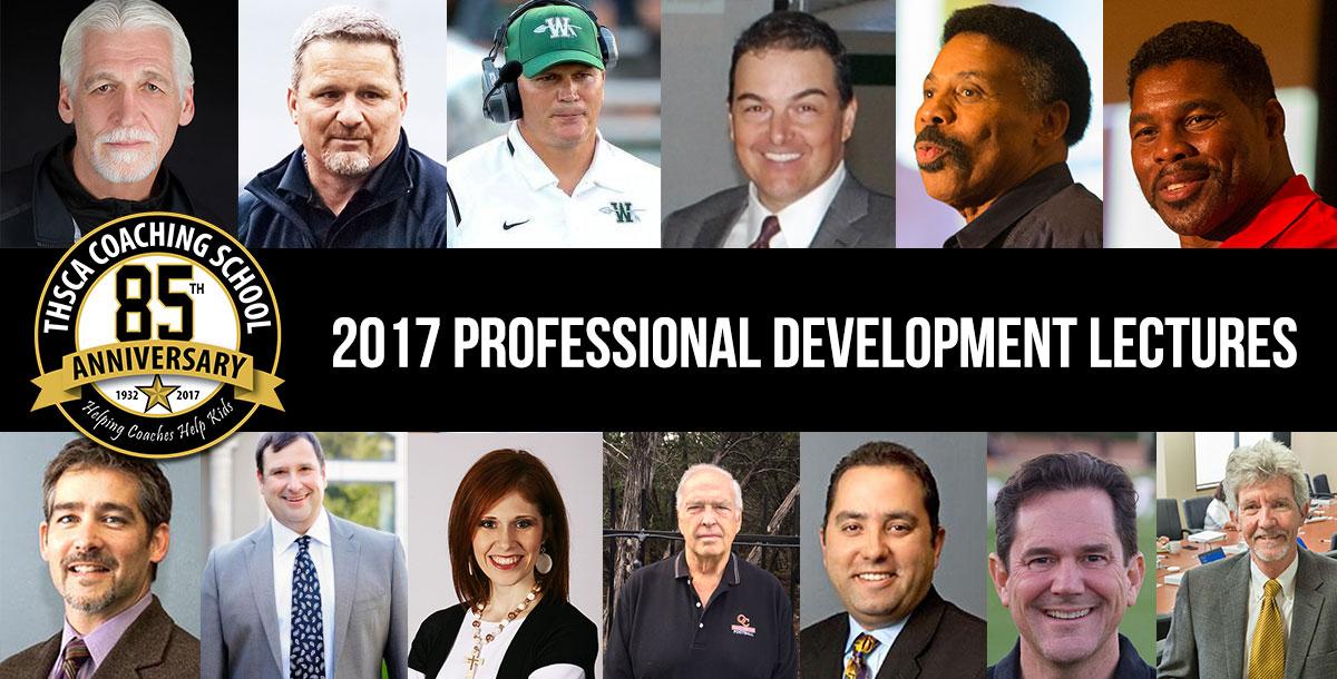 2017 Coach School Professional Development Lectures 