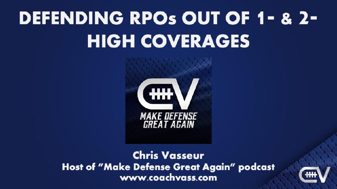 Defending RPOs out 1, 2, and 3-High with Even and Odd Fronts