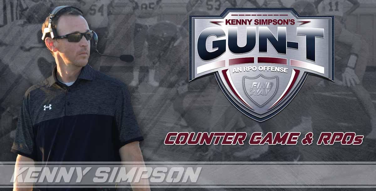 Coach Simpson`s Gun T RPO offense - Counter Game