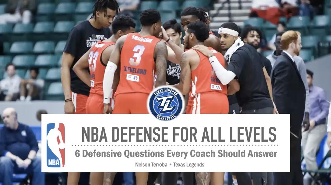 NBA Defense for All Levels: 6 Defensive Questions Every Coach Should Answer
