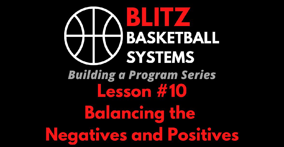 Building a Program Series: Balancing the Negatives with the Positives