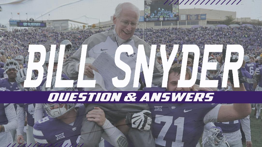 Building Culture - Q&A with Bill Snyder