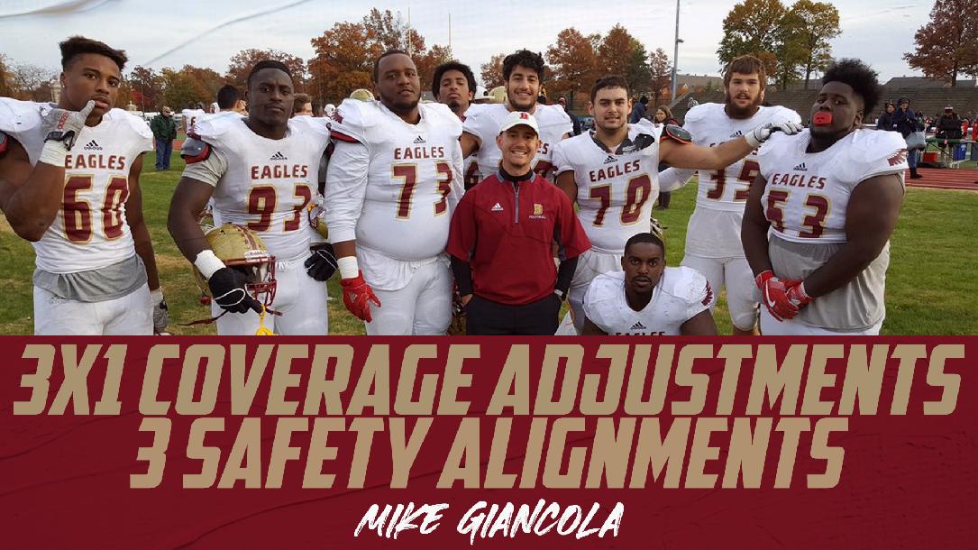 3x1 Coverage Adjustments from 3 Safety Alignments- Mike Giancola