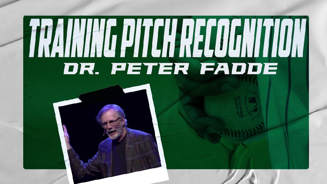 Training Pitch Recognition with Dr. Peter Fadde