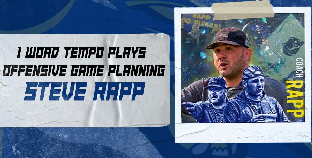 One Word Tempo Plays and Offensive Game Planning