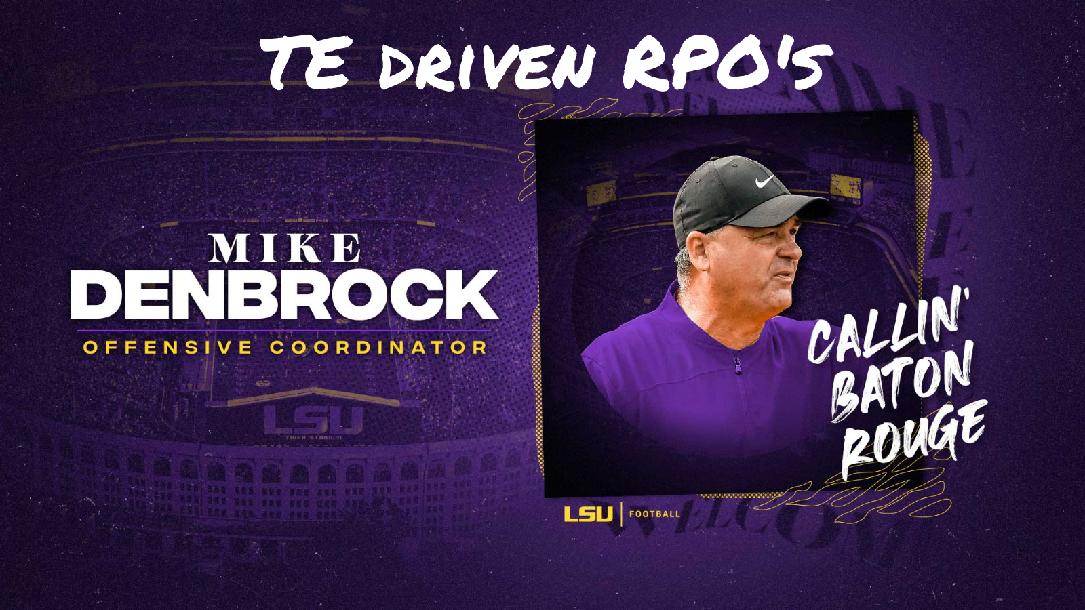 TE Driven RPO`s- Mike Denbrock