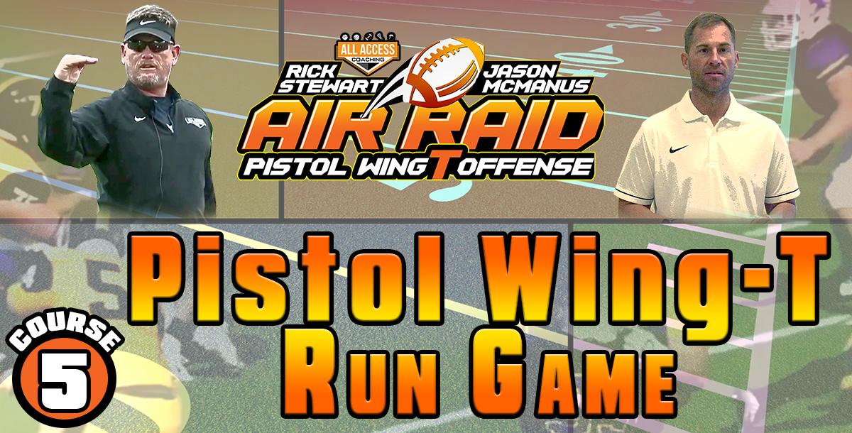 Pistol Wing T Run Game By Rick Stewart | CoachTube