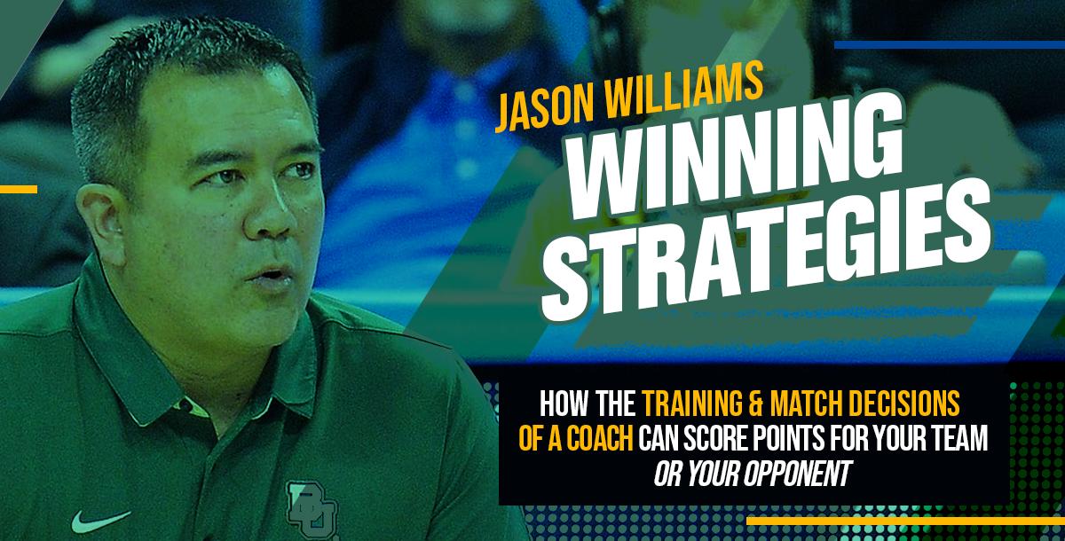 Winning Strategies: How the Training & Match Decisions of a Coach can Score