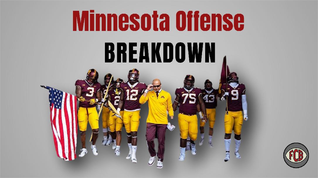 Minnesota Offense Breakdown by Football For Coaches