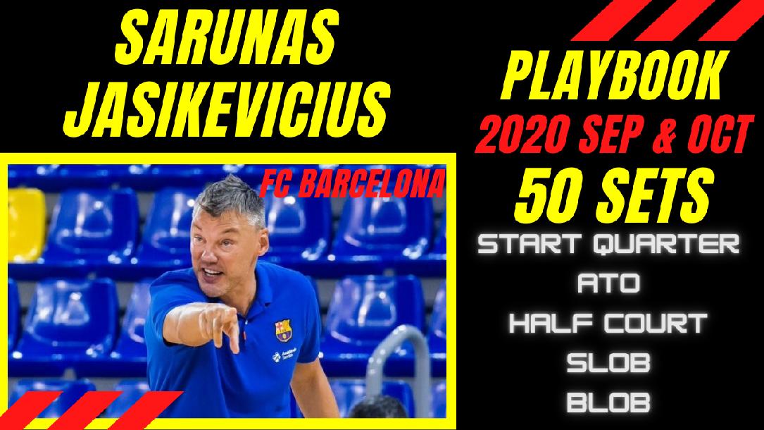 50 sets by JASIKEVICIUS in Barcelona (2020 Sep & Oct Playbook)