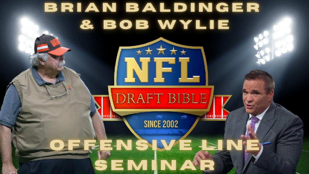 Offensive Line Seminar with Brian Baldinger and Bob Wylie by NFL Dr