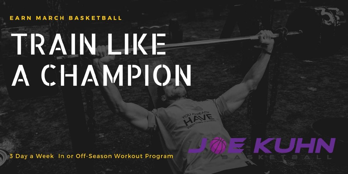 Train Like a Champion Workout Program