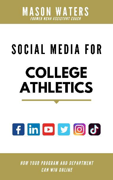 Social Media for College Athletics (eBook)