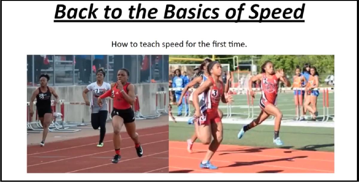 Speed Training - Back to the Basics - Athletes Acceleration Sports