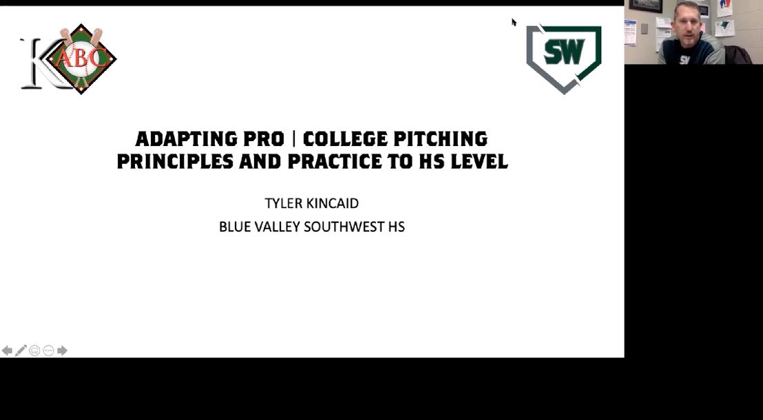 Adapting Pro / College Pitching Principles and Practice to the HS Level