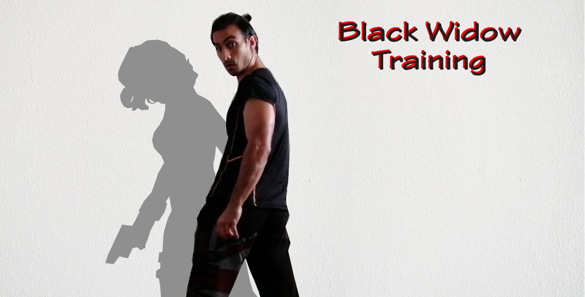Super Hero Training: Black Widow Training (Fighting, Stretching and Ballet)