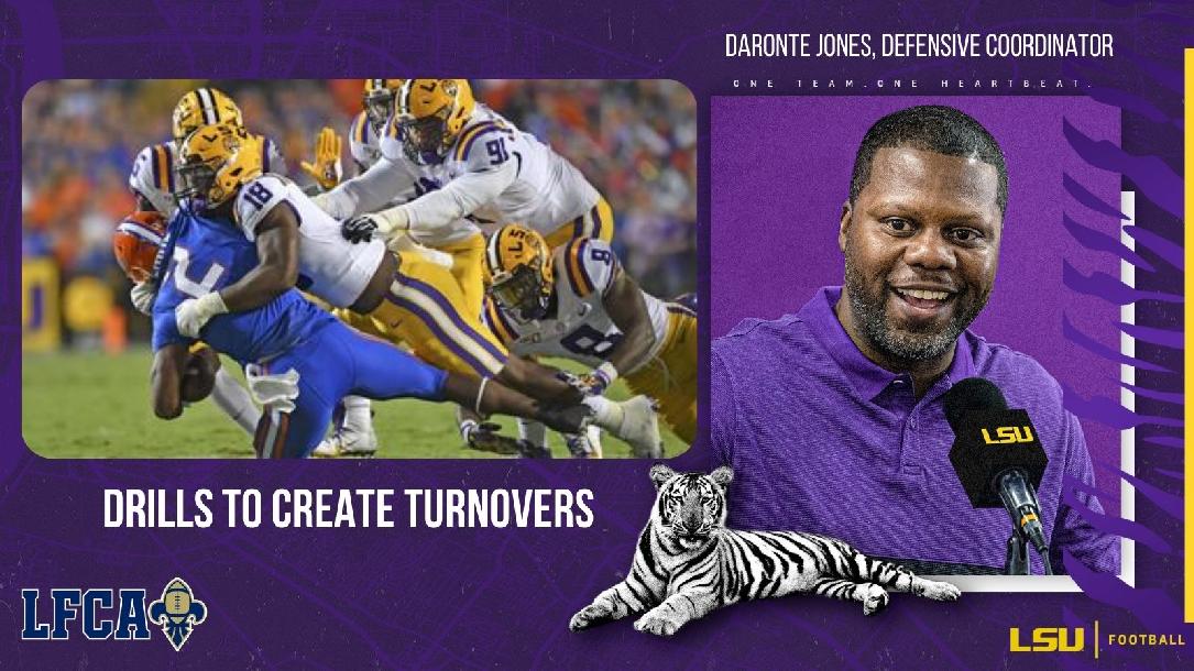 Daronte Jones - Drills to Create Turnovers