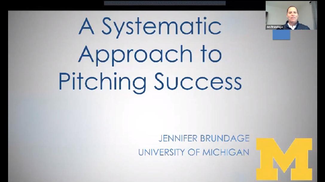 A Systematic Approach to Pitching Success with Jennifer Brundage