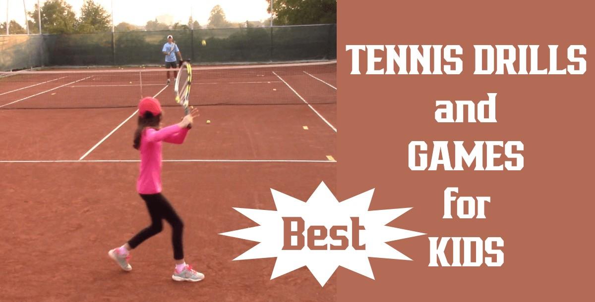 Best Tennis Drills and Games for Kids