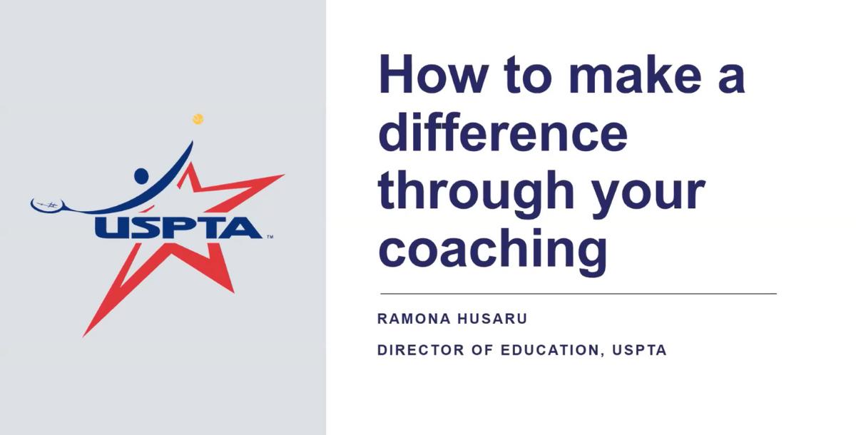 How to Make a Real Difference Teaching and Coaching