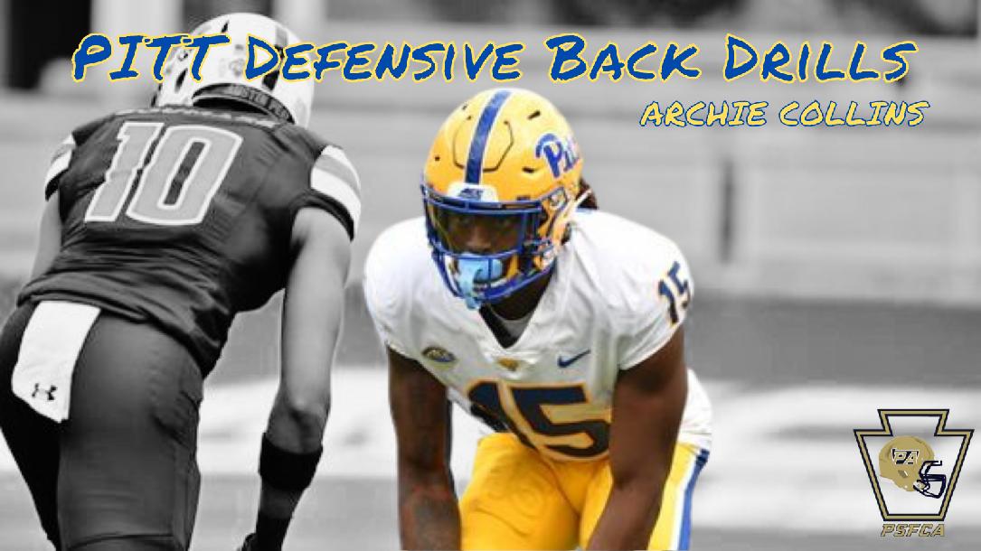 Archie Collins- Defensive Back Drills