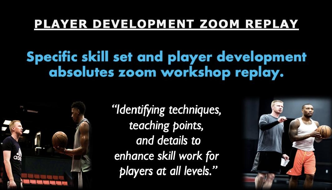 Skill Set Breakdowns and Player Development Absolutes