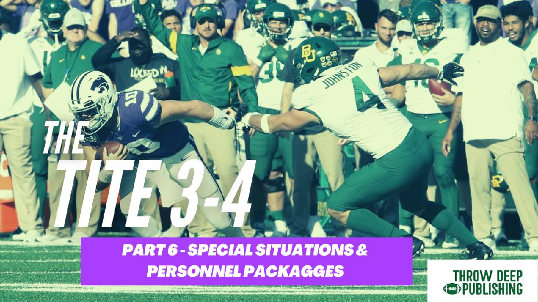 The Tite 3-4: Part 6 - Special Situations & Personnel Packages Chalk Talk