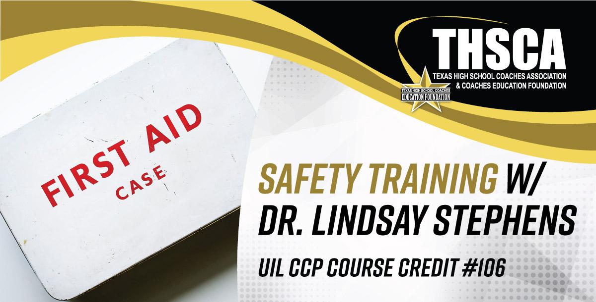 Safety Training (CCP 106) - THSCA Coaching School Attendee