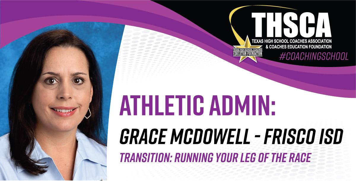 Transition: Running your Leg of the Race - Grace McDowell, Frisco ISD
