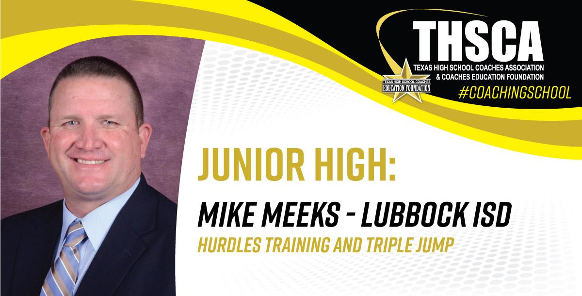 Hurdles Training and Triple Jump - Mike Meeks, Lubbock ISD